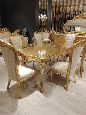 Set completo 4 sedie Classico set da pranzo in legno Sedie design nuove