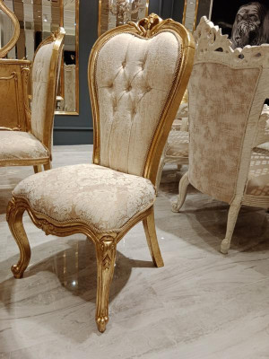 Set completo 4 sedie Classico set da pranzo in legno Sedie design nuove