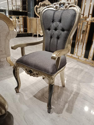 Stanza da pranzo esclusiva 4 sedie Sedie contemporanee grigie Sedi da pranzo