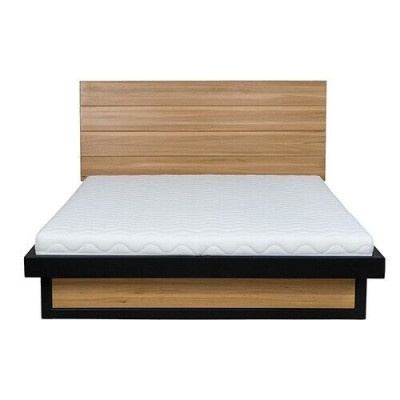 Letto matrimoniale in rovere letto matrimoniale in legno 120x200 struttura letto mobili massicci letti