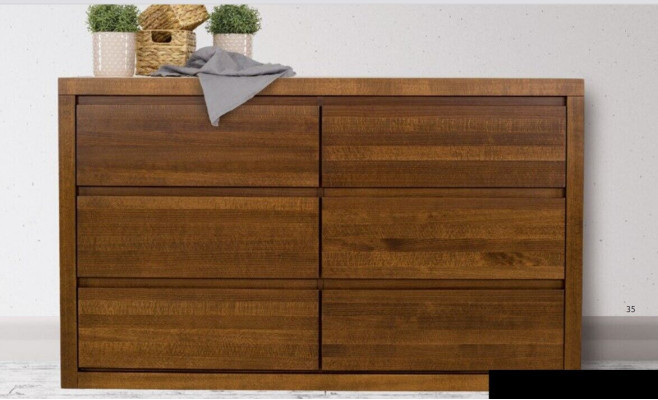 Comò in legno Design comodini Armadio Armadio alto Credenza Cassetti Armadi