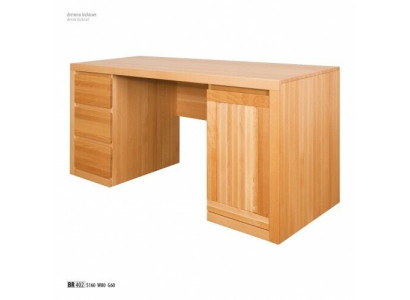 Tavolo per computer in faggio, tavolo, tavoli di legno, tavoli in legno, mobili da ufficio, scrivania