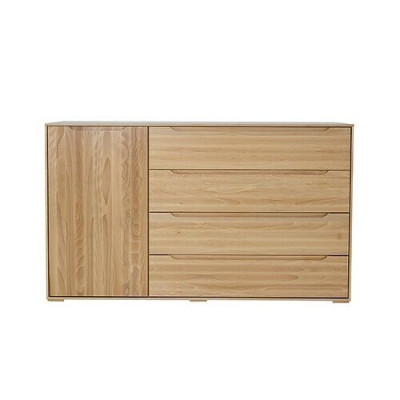 Cassettiera 150 cm Mobiletto armadio in legno Mobili credenze in legno massello