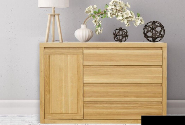 Comò in legno design armadio credenza cassetti armadi comodini sideboard nuovo