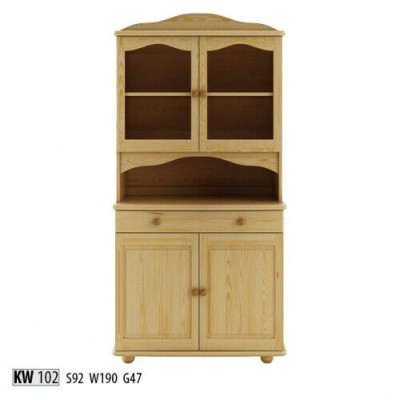 Vetrina Armadio Vetrine classiche Soggiorno Armadi da soggiorno Madia Nuovo