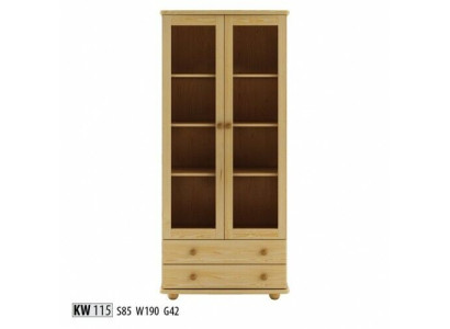 Vetrina Soggiorno Credenza in Legno Massiccio Vetrine Vetrina in Vetro Legno Massiccio