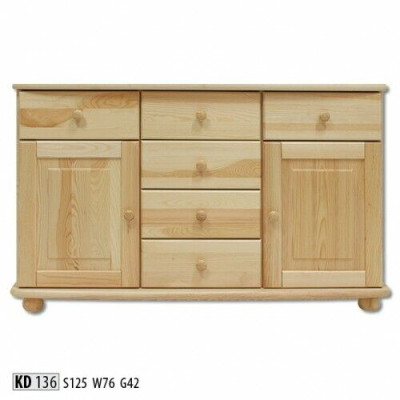 Massive cassettiera in legno massello Nuovi mobili credenza cassettiere armadio sideboard