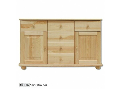 Massive cassettiera in legno massello Nuovi mobili credenza cassettiere armadio sideboard