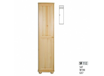 Armadio in camera da letto in legno Armadio in pino in legno Massiccio Mobili