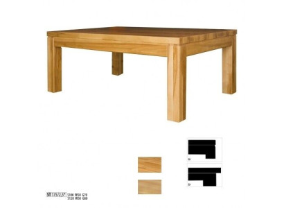 Tavolino da salotto Tavolo in legno Piano del tavolo in legno massello Tavolino da appoggio Tavolo 120x80 Tavolini da salotto