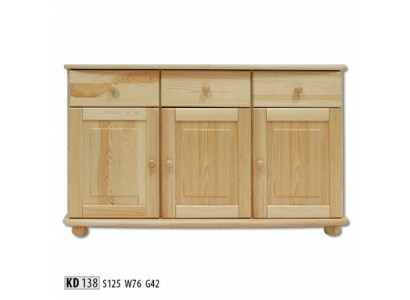 Massivo comò credenza armadio comodini in legno massello mobili nuovi