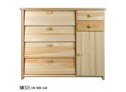 Contenitore per scarpe in legno massiccio scarpiera artigianale con cassetti.