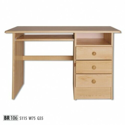 Scrivania in legno massiccio Tavolo in legno massiccio Tavolo massiccio Mobili per ufficio massicci Scrivanie massicce