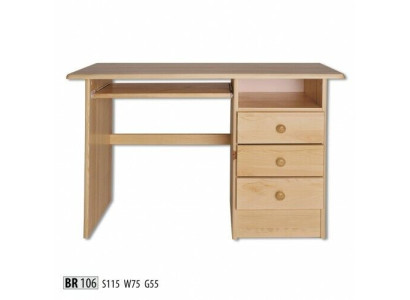 Scrivania in legno massiccio Tavolo in legno massiccio Tavolo massiccio Mobili per ufficio massicci Scrivanie massicce