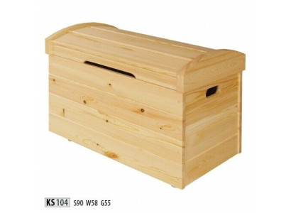 Deko Box Vollholz Möbel Holz Möbel Handarbeit Schatule Truhe Echtholz 90x55cm