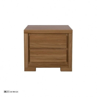 Comodino in legno Comodini Tavolo Console Notte Stile country Rovere Console