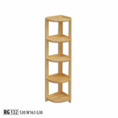 Scaffale d'angolo Scaffale per libri Soggiorno Parete Scaffale Legno vero Scaffali d'angolo Ufficio Nuovo