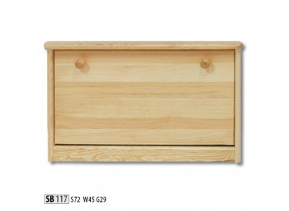 Mobiletto porta scarpe in pino in vero legno Massiccio Mobile porta scarpe Scaffale porta scarpe