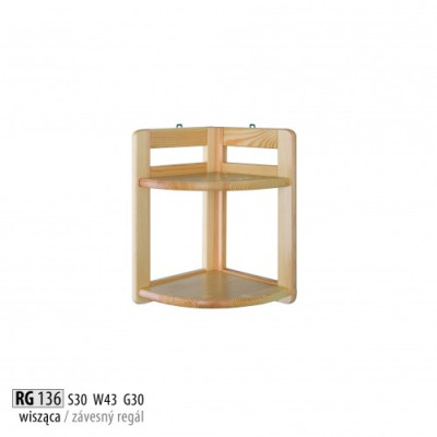 Scaffale a parete Libreria Scaffale Libreria Soggiorno Scaffale a parete in legno massello Nuovo