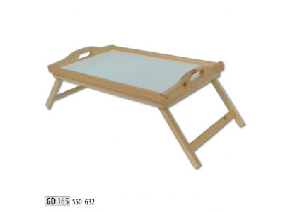 Tavolo da colazione in legno Tavolo per laptop in legno vero Tavolino in legno massiccio Vassoio in legno massiccio.   Tavolo da colazione in legno Tavolo per laptop in legno vero Tavolino in legno massiccio Vassoio in legno massiccio.