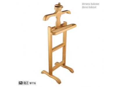 Scaffale per abiti in legno di faggio, stendibiancheria, appendiabiti, stand da appendiabiti.