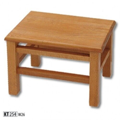 Sgabello Sgabello Massiccio Poggiapiedi in Legno Massiccio Poggiapiedi in Pino Legno Reale