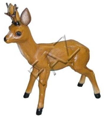 Statua da giardino di figura di cervo scultura figure sculture decorazione statue 55cm.