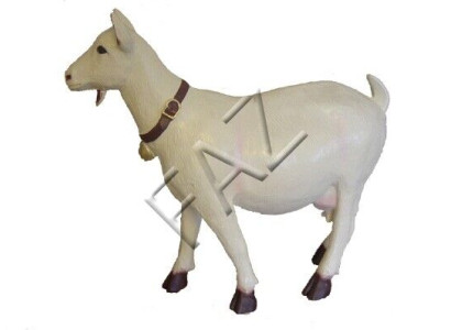 Design Capra in piedi Figura Giardino Statua Scultura Figure Sculture Decoro Condizione dell'articolo: Nuovo