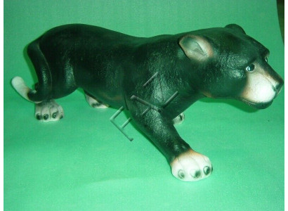 Design Puma Testa Statua Scultura Figure Sculture Giardino Decorazione Astratta