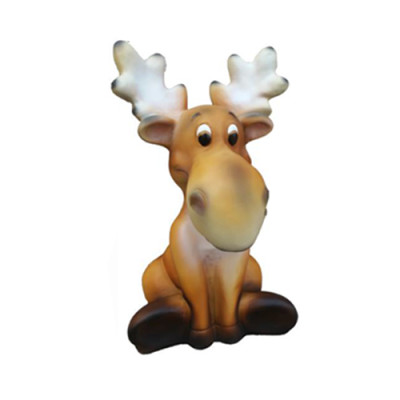 Cervo Renne Decorazione Animale Figura Decorativa Invernale Altezza 34 cm Alce Decorazioni Figure Nuove