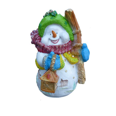 Uomo di neve figura statua decorativa figure decorative 40cm invernale nuovo statue nuovo scultura.