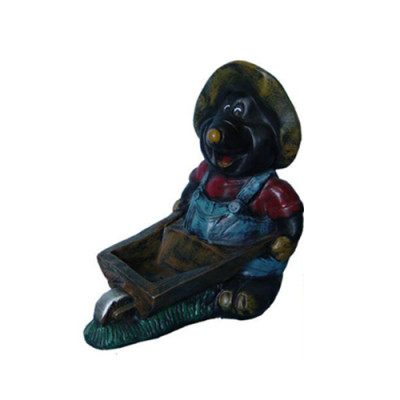Design talpa carriola figura statua scultura figure decorazione 45cm decorazione