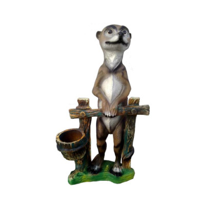 Suricato figura astratta decorativa statua scultura da giardino decorativa statuette 60cm.