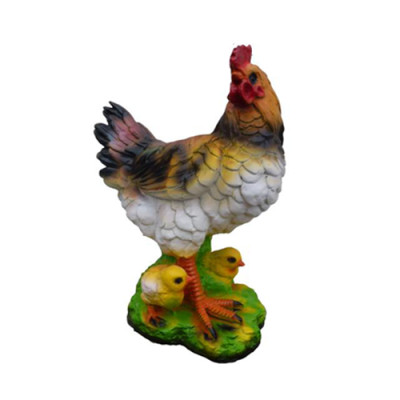 Gallo Uccello Figura Statua Giardino Decorazione Scultura Decorativa Sculture
