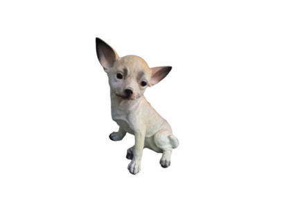 Statua di cagnolino da giardino scultura decorativa sculture di decorazione.