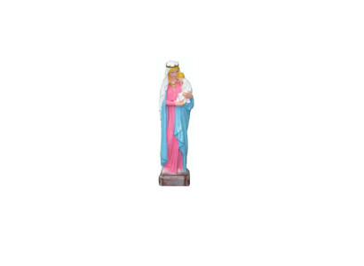 Figura decorativa statua scultura 31 cm figura statua sculture Maria Gesù bambino N61