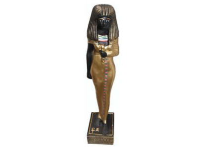 Egitto Scultura Cleopatra Statua in plastica Figure Statue Stile antico 35 cm