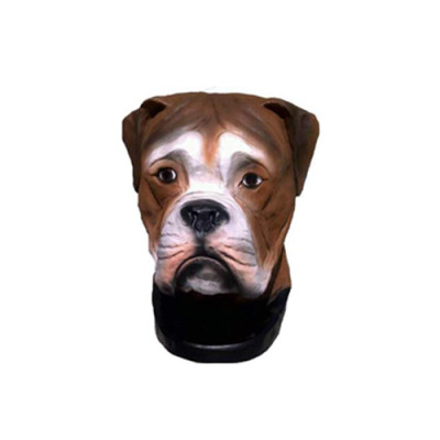 Dekorative figura statua scultura 35 cm Figure statue sculture Cane Cani busto Nuovo