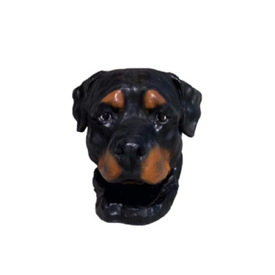 Rottweiler Cane Decorativo Statua Scultura 35 cm Statuette Statue Sculture A184