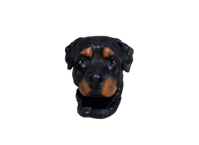 Rottweiler Cane Decorativo Statua Scultura 35 cm Statuette Statue Sculture A184