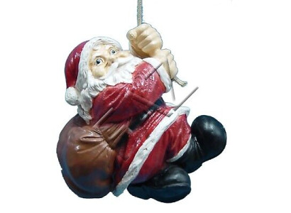 Design di Nikolaus appeso nella statua di corda Scultura Figure Sculture Nuovo