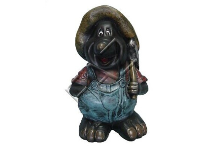 La figura della talpa di design da giardino, statua scultura, figure sculture decorazione c217.