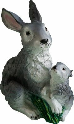 Design Coniglio Figura Giardino Statua Scultura Figure Sculture Decorazione Nuovo c650