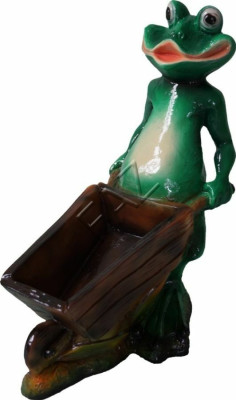 Design Rana Statuetta da giardino Statua Scultura Figure Sculture Decorazione c624