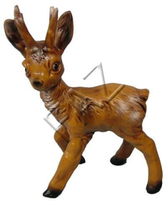 Statua di cervo da giardino in figura di statua scultura figure sculture decorazione 40 cm.