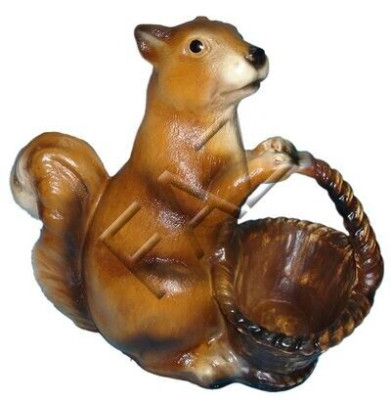 Scoiattolo figura giardino statua scultura figure sculture decorazione decorazione Nuovo