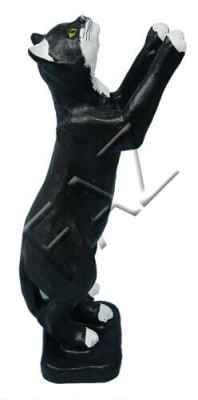 Design gatto figura giardino statua scultura figure sculture decorazione C112 nuovo