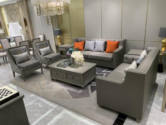 Poltrona di lusso, imbottita, design tessile, 1 posto, nuovo divano singolo.
