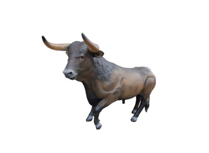 Toro statua a grandezza naturale decorativa scultura da giardino decorativa figure 240cm