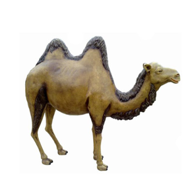 Camel Figura a grandezza naturale Decorazione Statua Scultura da giardino Deko Figure 210cm